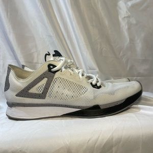 Nike Air Jordan Flight, white grey black, size 10